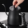 Miniatyrbild 6 av 9: Rak/böjd pip Elektrisk Vattenkokare Bärbar Hållbar Germans European Adapter För Koka Vatten Smart