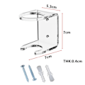 Miniatyrbild 1 av 11: Baseball Förvaringsställ Väggmonterad Softbollhållare Bat Display Stand För Hem Transparent 2 Packs
