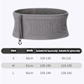 Miniatyrbild 11 av 11: Multifunktionell stickad andningsbar dold midjeväska bärbar svettabsorberande paket för ridning fitness Grey M