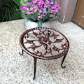Miniatyrbild 4 av 10: Blomsterställ i metall av hög kvalitet stål Robust hållbart blomställ för vardagsrum Balkong inomhus skrivbord Bronze