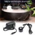 Miniatyrbild 2 av 9: Mist Maker Fogger Vatten Fontän Damm Luftfuktare Renare Inomhus Utomhus Trädgård US Plug