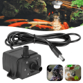 Miniatyrbild 3 av 5: Mini vattenpump för akvarium Ultra tyst kraftfull vattenpump dränkbar mini vågmaskin för damm 5V