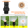 Miniatyrbild 7 av 11: 360° rotation automatiskt bevattningssystem Trädgård gräsmatta sprinkler Justerbar sprinkler
