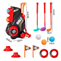 Miniatyrbild 9 av 9: Set för barn Utomhusspel Sportleksaker för pojkar, flickor Golf