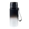 Miniatyrbild 1 av 8: 500ml/650ml/1000ml sportvattenkopp i plast Multifunktionell återanvändbar vattenkopp för fitness Black White 500mL