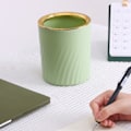 Miniatyrbild 9 av 11: Creative Mini Desktop papperskorg Multipurpose kompakt soptunna för kontor White