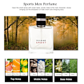 Miniatyrbild 2 av 6: Herrar Parfym Cologne Set Uppfriskande Långvarig Lätt Doft Set För Dejting Present A