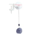 Miniatyrbild 3 av 10: Cat Teaser-leksak Automatisk lyftboll Elektrisk kattleksak för inomhuslek Interaktion Pet Brain Teaser-leksaker White