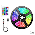Miniatyrbild 11 av 11: RGB- set med fjärrkontroller Bluetooth-kompatibla appar Party Bröllopslampor Dekor för inomhusrum 2m