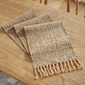 Miniatyrbild 6 av 9: Enkel solid färg bordslöpare hushållsmatta soffbordsflagga för festivalfest Wave Pattern 33 X183cm 220G