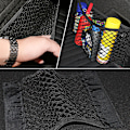 Miniatyrbild 5 av 10: Universal Mesh Cargos Net för bil Enkel installation Bil förvaringsväska för bil RV Home 40x25cm