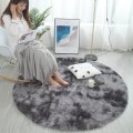 Miniatyrbild 3 av 10: Soft Area Matta Fluffig Rund Matta Shaggy Circular Matta För Sovrum Vardagsrum Heminredning Camel 80cm