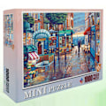 Miniatyrbild 7 av 10: 1000 st/ set Pussel Paris romantiska städer Gatulandskap för vuxna barn C