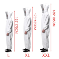 Miniatyrbild 4 av 7: Biodlingskläder för hela kroppen Professionella biodlare Biskydd Biodlingsdräkt Safty Veil Hat Klänning All kroppsutrustning XXL
