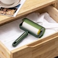 Miniatyrbild 5 av 10: Sticky Lint Roller Fluff Cleaner Remover med cover avdragbar smutsdekal Rengöringstillbehör för kläder soffa husdjurshår White