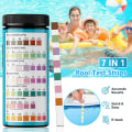 Miniatyrbild 3 av 9: 7 i 1 100 st Pool Test Strips Multi-Purpose Exakt testpapper för Spa Hot Tub