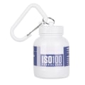 Miniatyrbild 3 av 3: Utomhus Sport 100ML Mini Bärbar Proteinbehållare Pulverflaska Med Vassle Nyckelring Hälsotunnel Medicinskåda Liten Vattenkopp Black