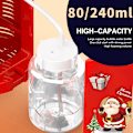 Miniatyrbild 5 av 8: Flerhåls fyrverkeri bubbelmaskin 240 ml stor kapacitet Intressant bubbelblåsare till jul hexagon