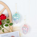 Miniatyrbild 2 av 8: 2 st Easter Temperas hängen Vivid Meningsfull personlig hängande prydnad för hemmet 2PCs