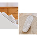 Miniatyrbild 4 av 7: Halkfria tofflor med tjock botten Andas bekväma sandaler för utomhusbruk inomhus White 4445