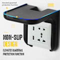 Miniatyrbild 6 av 11: Multifunktionell projektor Set-Top Box Ingen borrning av hål Hushållsmateriel Single Socket