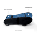 Miniatyrbild 5 av 10: Stol Armstödsdyna Multifunktionstvättbart armstöd Mjukt Memory Foam Armbågskudde för hemmakontor