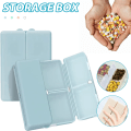 Miniatyrbild 2 av 9: Daily Medicine Organizer 7 fack Bärbar tablettfodral Case Medicin Organizer Vikbar design tablettlåda Green