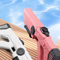Miniatyrbild 5 av 10: Barn Automatisk Water-Blaster Pojke Elektrisk Vatten Barn Vattenkampleksaker Plast Vattenleksak White
