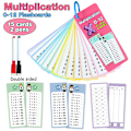 Miniatyrbild 7 av 11: Matte-flashkort för barn 1-12 Addition/Subtraktion/Multiplikation/Division Tabellkort Barnets matematiska färdighetsutvecklingsmaterial B