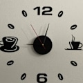 Miniatyrbild 3 av 8: Högt vridmoment Klockrörelse Lågt ljud Exakta klockrörelser för mantelreparation Black