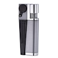Miniatyrbild 1 av 2: 2023 Nytt Oblique Fire Open Fire Lighter Uppblåsbar Pipe Lighter Läder Presentförpackning (Beställningsnotering Deflation) 3
