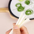 Miniatyrbild 8 av 10: Plum Blossom Lök Shredder Rostfritt stål Scallion Slicer Grönsaksskärare Strimla DIY Slicer Köksskärning Gadget 1PCS