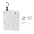 Miniatyrbild 1 av 9: Stansfri Automatisk Sensor Dörrstängare Slitbeständig Rostfri Dörrstängare För Hemrumsdörrar White