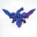 Miniatyrbild 1 av 8: 3D- printed flygande drakar leksaker prydnad charmig mode dekorativ modell för pojke flicka kvinnor män Purple MAX