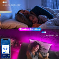 Miniatyrbild 3 av 10: RGB- set med fjärrkontroller Bluetooth-kompatibla appar Party Bröllopslampor Dekor för inomhusrum 5m