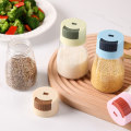 Miniatyrbild 3 av 11: 1/3 st Tryckknapp Kvantitativ Saltshaker Fuktsäker kryddflaska För Hem Kök Hotell Green 3pcs