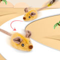 Miniatyrbild 4 av 7: Plyschmusleksak för katt Bärbar Intelligent styrkattleksak för vardagsrum yellow