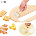 Miniatyrbild 8 av 11: 3st/ set Magic Cutter Form Maker Cake Rolling Biscuit Cookies Form DIY Dekor Stamp Tool Kit