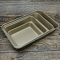Miniatyrbild 4 av 10: Nonstick Bakeware Rektangulär Cake Pan Multipurpose Quick Release Cake Bröd Rostat bröd Bakpanna M