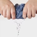 Miniatyrbild 4 av 8: 2 st print badkjolar justerbar inte lätt krympande badhandduk för pool Blue