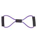 Miniatyrbild 3 av 10: Figur 8 Resistance Band Säker Multifunktionell Lättvikts Bärbar Hållbar Långvarig för träning Muskelträning Red
