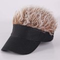 Miniatyrbild 5 av 9: Höstens roliga peruk cap Unisex bärbar sporthatt för utomhusfiske Adjustable