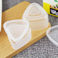 Miniatyrbild 3 av 10: 2 st Form Onigiri Riskula Bento Pressmaskin Form Triangel Sushi Make Form Gör det själv-verktyg Brukskök