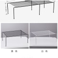 Miniatyrbild 9 av 10: Skåp Hyllorganisatorer Stapelbar expanderbar set av 2 metall köksbänk metall hyllor 2