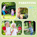 Miniatyrbild 8 av 9: Bubbles Ball Racket Leksaker Förälder-barn Interaktiv Bubbles Ball Bat För Parker A