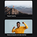 Miniatyrbild 6 av 11: Mini Borstlös Positionering Flygande Drönare Extra Lång Uthållighet Quadcopters Leksaker Nyhet Födelsedagar Present Grey 8K 1B