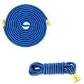 Miniatyrbild 9 av 10: Expanderbar trädgårdsslang Styrka Slitstark Lätt läckagetät vattenslang för utomhusbruk Blue 25FT-7.5M Extended