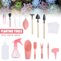 Miniatyrbild 3 av 10: 16/12/7 st Mini trädgårdshandverktygsset Suckulentväxter Plantering Bonsaiverktyg 7pcs Set