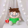 Miniatyrbild 4 av 6: Cool Eddsworld Makeship Plyschleksak Mjuk Bekväm PP Bomull Kramdocka För Barn Pojke Flicka 150g