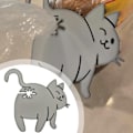 Miniatyrbilde 2 av 6: Kattebaker Brødklips Katte Brødpose Lukking Gjenbrukbare Matklips For Brød Chips Pose Klips Default